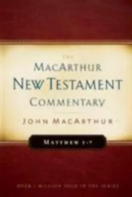 Matthew 1-7 [The MacArthur New Testament Commentary] [Volume 1] • $12.70
