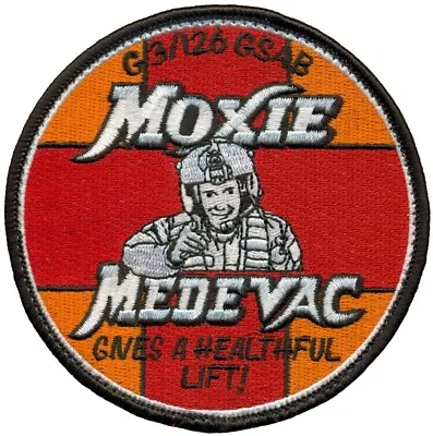 US ARMY G Co 3-126th GENERAL SUPPORT AVIATION BATTALION MOXIE MEDEVAC PATCH OCP • $12.99