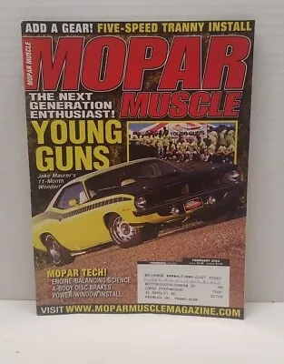  Mopar Muscle Magazine February 2003 Young Guns A Body Disc Brakes Power Windows • $7.98
