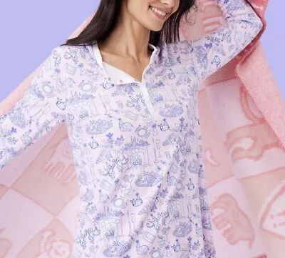 Roller Rabbit Party Toile Pajama Top SZ M EUC • $100