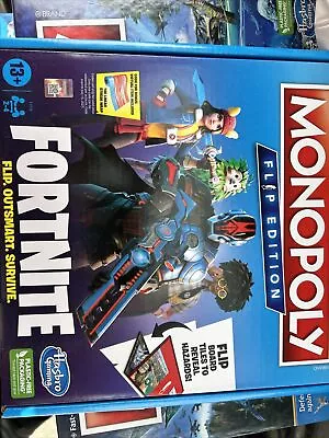 MONOPOLY Flip Edition: Fortnite Board Game • $19.99