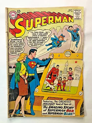 Superman #162 July 1963 Vintage DC Comics Nice Silver Age Collectable! • $38