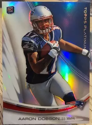 2013 Topps Platinum Aaron Dobson RC #138 Patriots • $1.49