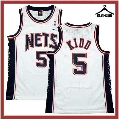 £49.99 • Buy New Jersey Nets Basketball Jersey Nike Medium Away Kit NBA Brooklyn 2002 G27