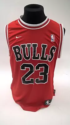 £9.99 • Buy Mens NIKE NBA Chicago Bulls Jordan #23 Basketball Jersey Vest Top Size XL