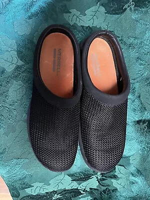 Merrell Encore Breeze 3 Black Comfort Slip On  Shoes Size 8 Preowned Good Tread • $25