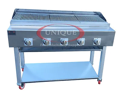 £1200 • Buy 5 Burner Gas Charcoal Bbq Grill / Char-grill Heavy Duty For Commercial Use
