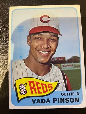 1965 Topps Vada Pinson #355 Reds VG Condition • $0.99