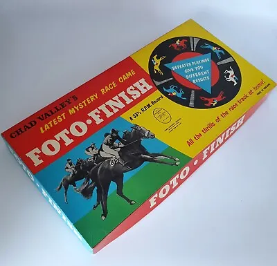 Vintage Chad Valley Foto Finish Horse Racing Game • £34.99