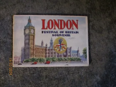 London Festival Of Britain Souvenir Booklet 1951 • £1.50