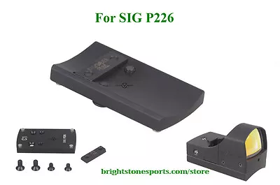 Pistol SIG P226 Mount Base For Vector Optics Frenzy/Vortex/Burris Red Dot Sight  • $29.99