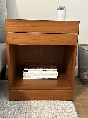 Mid Century Danish Modern Teak Nightstands By Arne Iversen For Vinde Møbelfabrik • $325