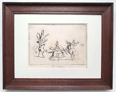 £125 • Buy Thomas Rowlandson (1757-1827) - Original 1815 Etching - 'who's Best Off ?'