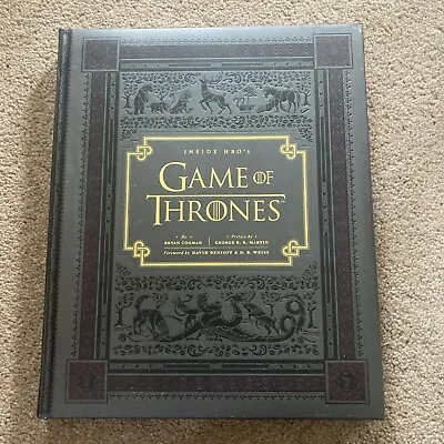 Inside HBO's Game Of Thrones By Bryan Cogman (Hardcover 2012) • £5