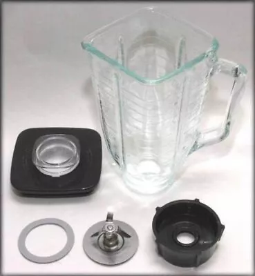 $19.19 • Buy Brentwood P-OST722 Replacement Glass Jar Set, Oster Blender Compatible, 0.33 Gal