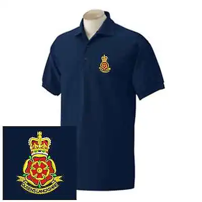 Queens Lancashire Regiment Embroidered Polo Shirts • £20