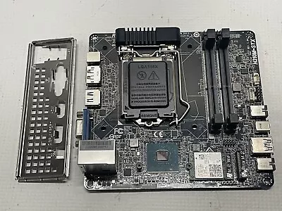 ASROCK Motherboard H310M-STX W/ IO Shield No CPU | A8A159232F24 | 0D2R189-00255 • $66.49