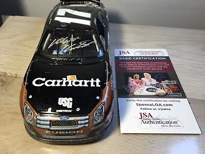 SIGNED 1:24 Matt Kenseth #17 CARHARDTT 2007 CA RACE WIN AUTOGRAPHED NASCAR W/COA • $0.17