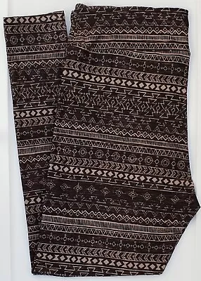 OS LuLaRoe One Size Leggings Cute Aztec Tribal Southwest Print NWT P99 • $12.90