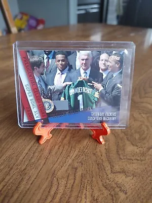 2015 Topps Presidential Celebration Barack Obama #PC-11 GREEN BAY PACKERS • $39.99