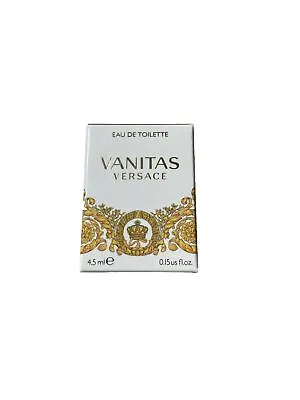 Versace Vanitas Eau De Toilette Miniature Splash For Women 4.5 Ml * New In Box * • $24.30