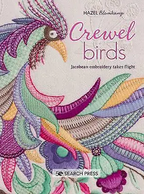 Crewel Birds Jacobean Embroidery Takes Flight Haz • £13.47