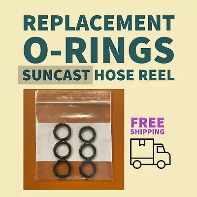 Replacement O-Rings For Suncast Hose Reel: Wall Mount Only - Leaky Hose Fix • $4.19