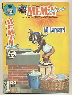 MEMIN PINGUIN #375 A Lavar Mexican Comic 1971 • $10