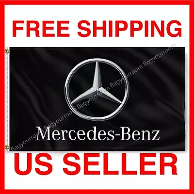Mercedes Benz AMG 3x5 FT Banner Racing Flags Car Show Garage Wall Man Cave Decor • $13.77