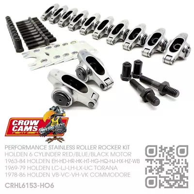 $485.36 • Buy Crow Cams Ss Roller Rockers 6 Cyl 161-173-186-202 [holden Lc-lj-lh-lx-uc Torana]