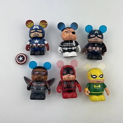Disney Park Vinylmation Marvel Heroes Lot Of 6 Figures - Rare • $19.99