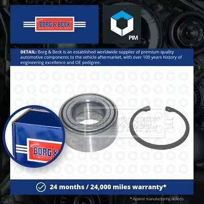 Wheel Bearing Kit Fits HYUNDAI ELANTRA XD 1.8 Front 00 To 06 B&B 517202D000 New • $22.12