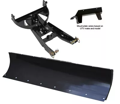 72 Inch DENALI UTV Snow Plow Kit - 2020-2021 Yamaha RMAX • $679.99