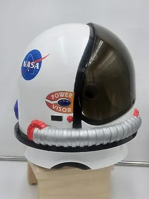 NASA Kids Space USA Astronaut Helmet W/Buttons Moving Visor Etc. • $39.49