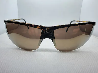GARGOYLES - LEGENDS II Tortoise Frame Gold Mirror Lens Sunglasses Italy RARE • $255.99