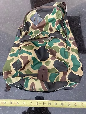 Vintage 1980's Camoflage Backpack- Cool And Rare! • $10