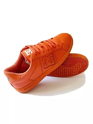 $80 • Buy *RARE* DC Lemar & Dauley Spotted PIG Skate Shoe Sneaker Vintage Sz 10 Men Orange