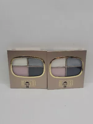 MILANI SHADOW WEAR EYE SHADOW/SHADOW QUAD #06 Dominos Lot Of 2 • $14.99