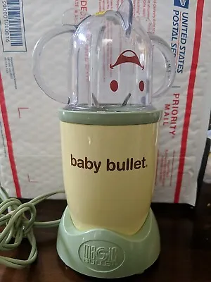 Magic Baby Bullet Food Blender Processor And Small Cup.  • $39.95