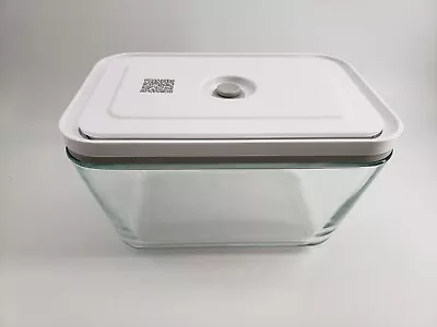 $32 • Buy Zwilling Fresh And Save Large Vacuum Seal Glass Storage Container Only
