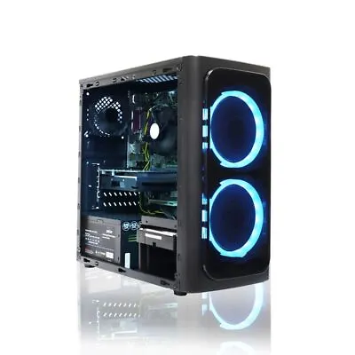 Core I7 Gaming PC Desktop 16GB RAM 1TB HDD Or 240GB SSD NVIDIA GT 730 Windows 10 • £274.99