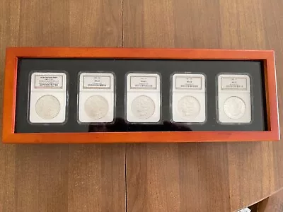 NGC 5 Coin Morgan Silver Dollar Set • $400