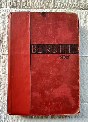 VTG The Babe Ruth Story Considine 1949 2nd Printing Damaged • $25