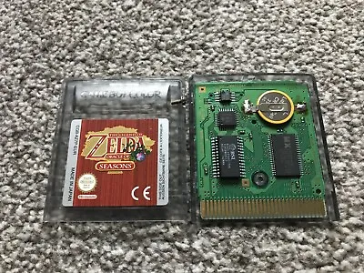The Legend Of Zelda Oracle Of Seasons Nintendo Gameboy Color Colour Game Tested • £54.99