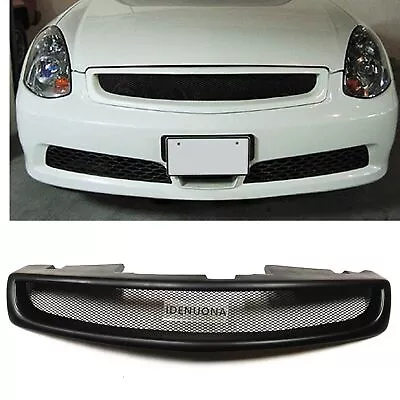 For Infiniti G35 2005-2006 Sedan Skyline V35 Front Bumper Grill Mesh Fiberglass • $152.30