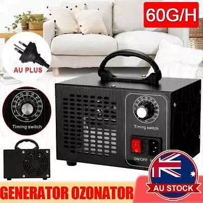 60G/H Ozone Generator Ozonator Machine Air Purifier Cleaner Ionizer Deodoriser • $48.95