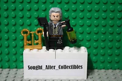 LEGO Argus Filch MINIFIGURE Genuine 4842 Hogwarts Castle New With Accessories • $34.18