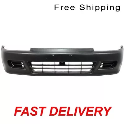 Primered Front Bumper Cover Fits 92-95 Honda Civic Coupe Hatchback HO1000141 • $170.59