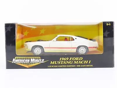 1:18 Scale Ertl American Muscle #32269 Die-Cast 1969 Ford Mustang Mach I  • $99.95