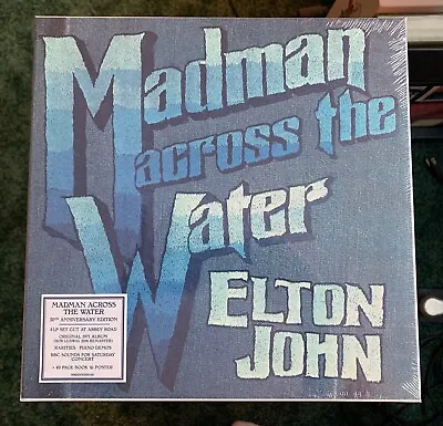 Elton John - Madman Across The Water Vinyl Box Set 4LP 50th Anniversary Edition • $99